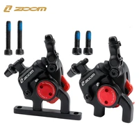 road bicycle mechanical line pulling disc brake clamp anodized front rear bike hydraulic caliper zoom