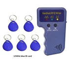Ручной RFID-Дубликатор EM4100 TK4100 125 кГц, записывающее устройство, Дубликатор, программатор, считыватель EM4305 T5577, перезаписываемые идентификационные брелоки, бирки
