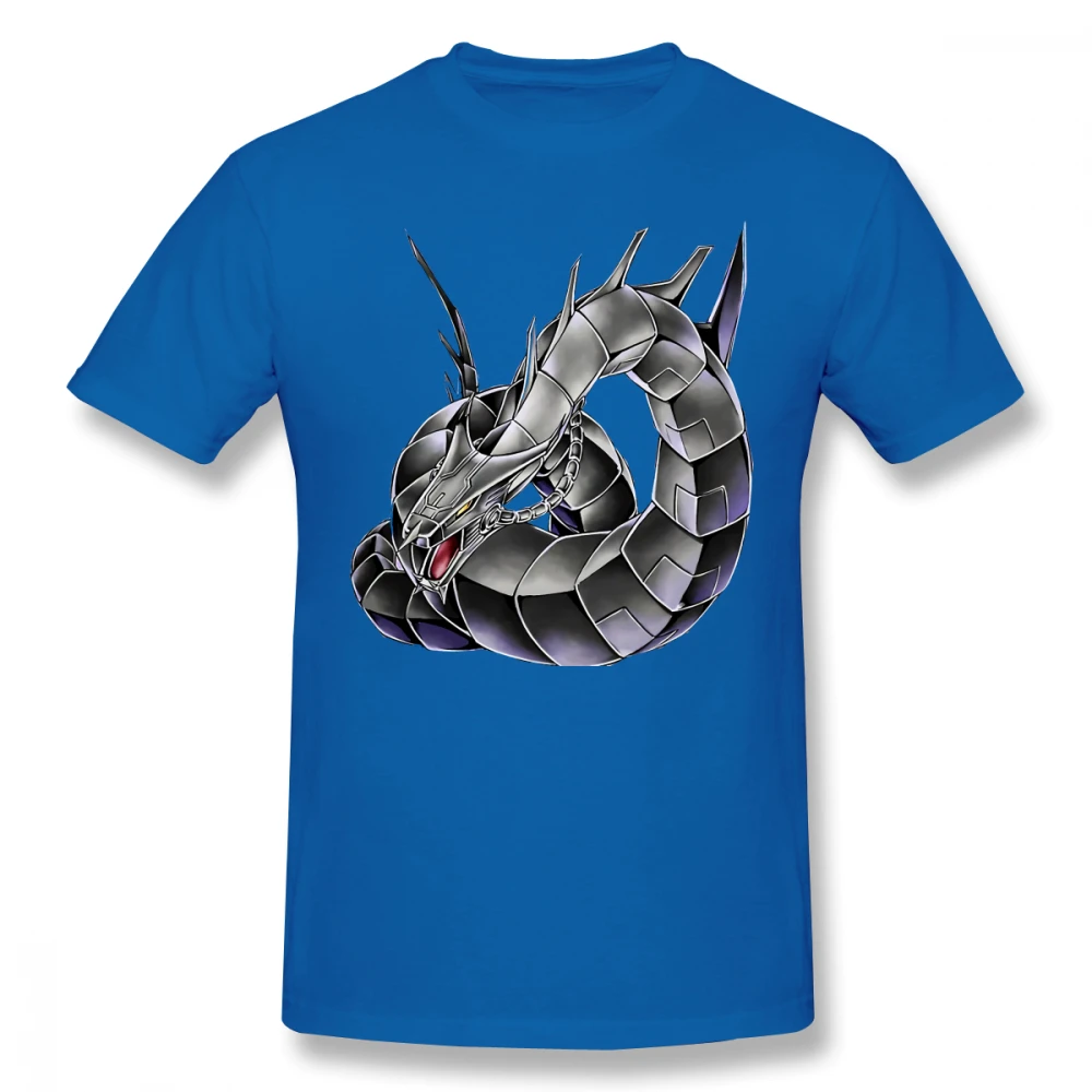 

Men Yu Gi Oh Joey Wheeler Black T-Shirt Cyber Dragon Pure Cotton Tees Harajuku TShirt