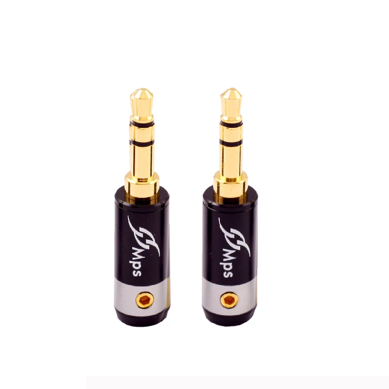 Hi Fi MPS Eagle 4S 3 полюса 5 мм аудио 24k позолоченный разъем для наушников разъемы jack