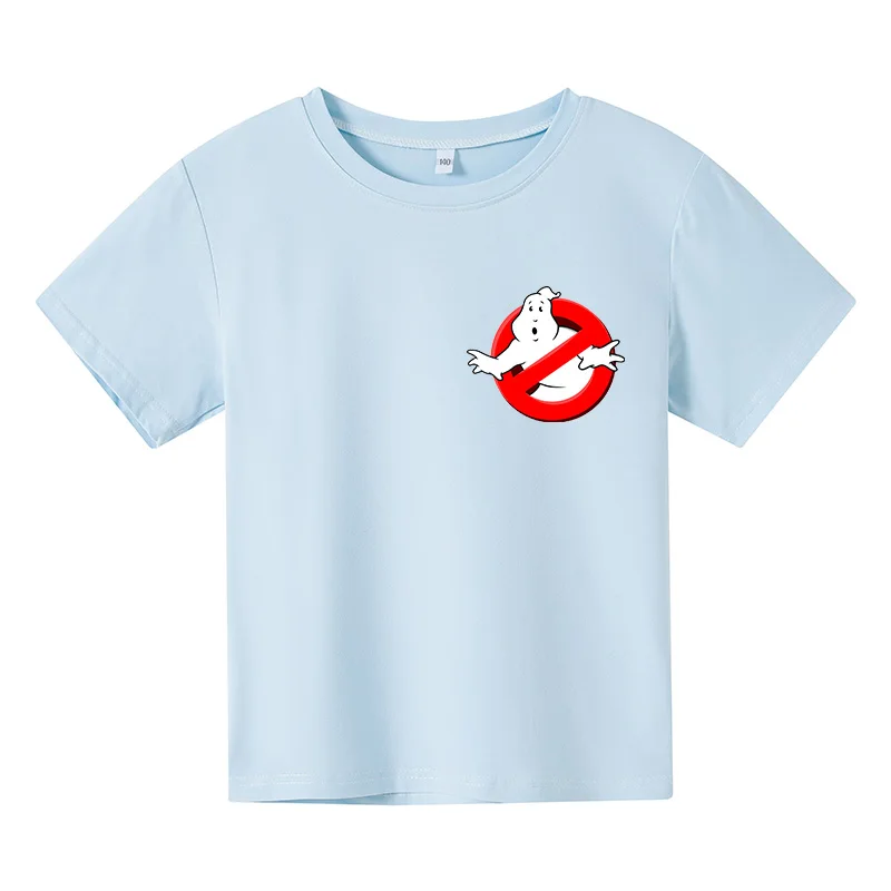 

Boys and Girls Short-sleeved T-shirt Cotton T-shirt 2021 Summer New Style Children's Cartoon Style Sleeve Length (cm) Fit Collar