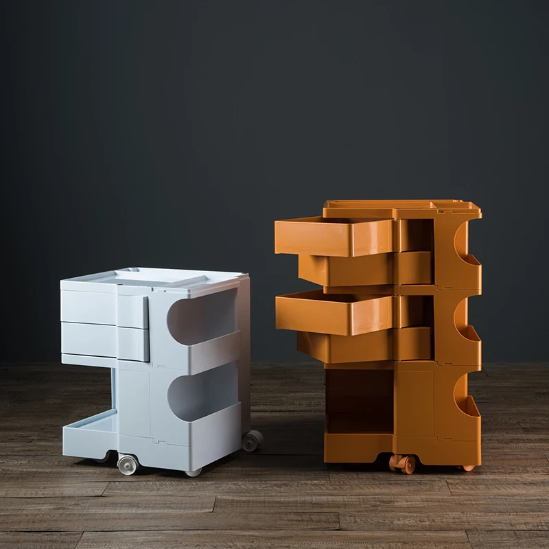 

Креативный вращающийся шкаф для хранения GY Nordic, многофункциональный прикроватный столик, съемный маленький боковой шкаф для хранения