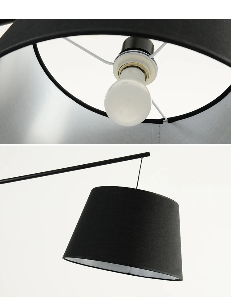 Современная металлическая торшер большая напольсветильник лампа E27 для гостиной