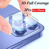 Tempered Glass For iPhone Pro Max Mini Full Cover Back Film Screen Protector Camera Lens Protector Phone Accessories