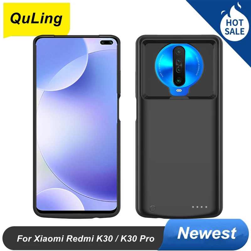 

QuLing 6800 Mah For Xiaomi Redmi K30 Pro Battery Case Redmi K30 Stand Cover Power Bank For Redmi K30 Pro Battery Charger Case