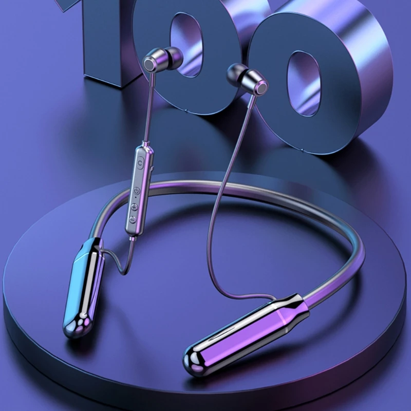 

DXAB Музыкальный беспроводной саундтрек Bluetooth-совместимые наушники для бега в тренажерном зале