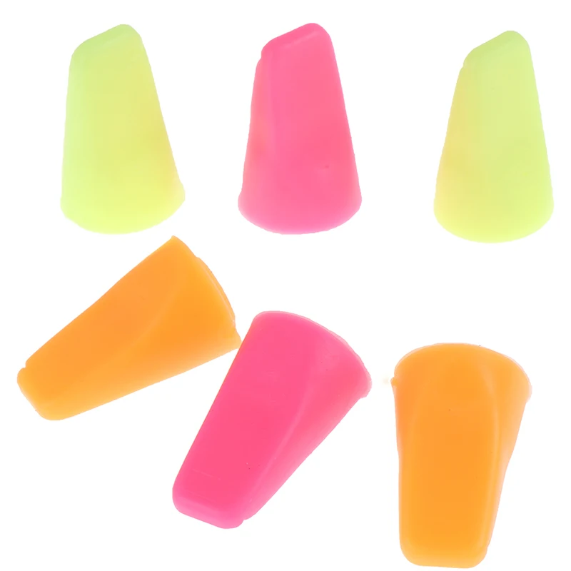 6pcs Knitting Needles Point Protectors Mix Colors Needle Tip Stopper Cover Accessories For And Sewing Tools | Дом и сад
