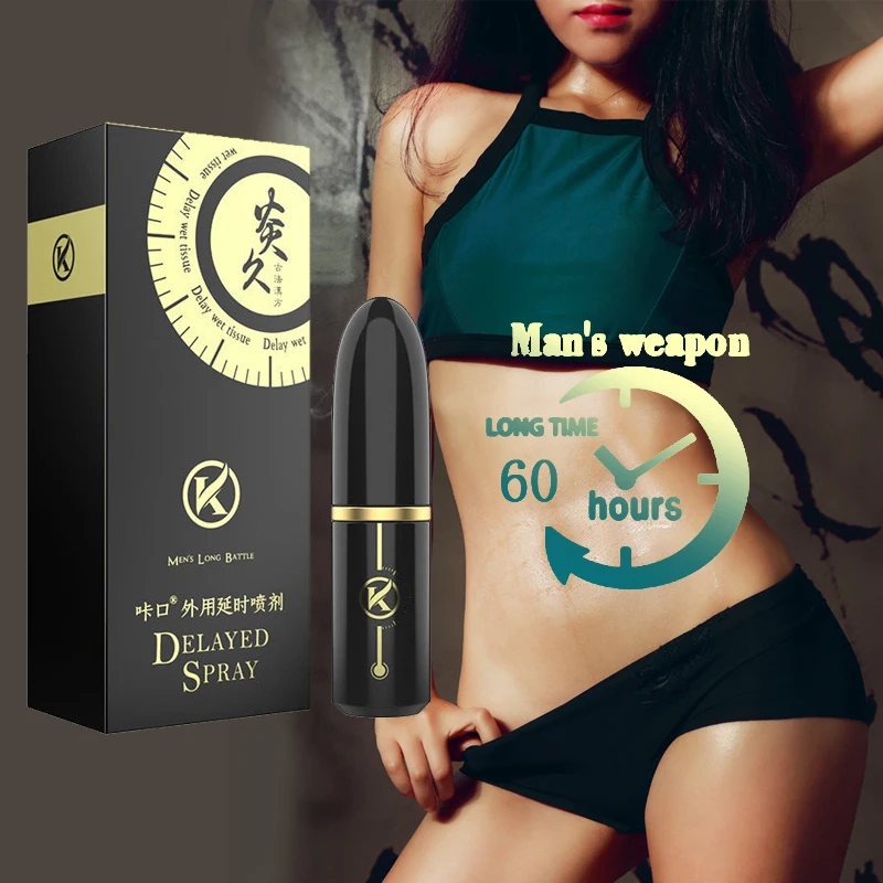 

Male penis extender prevents premature ejaculation and enlarges erection 60 minutes sex delay strong delay spray product 3ML