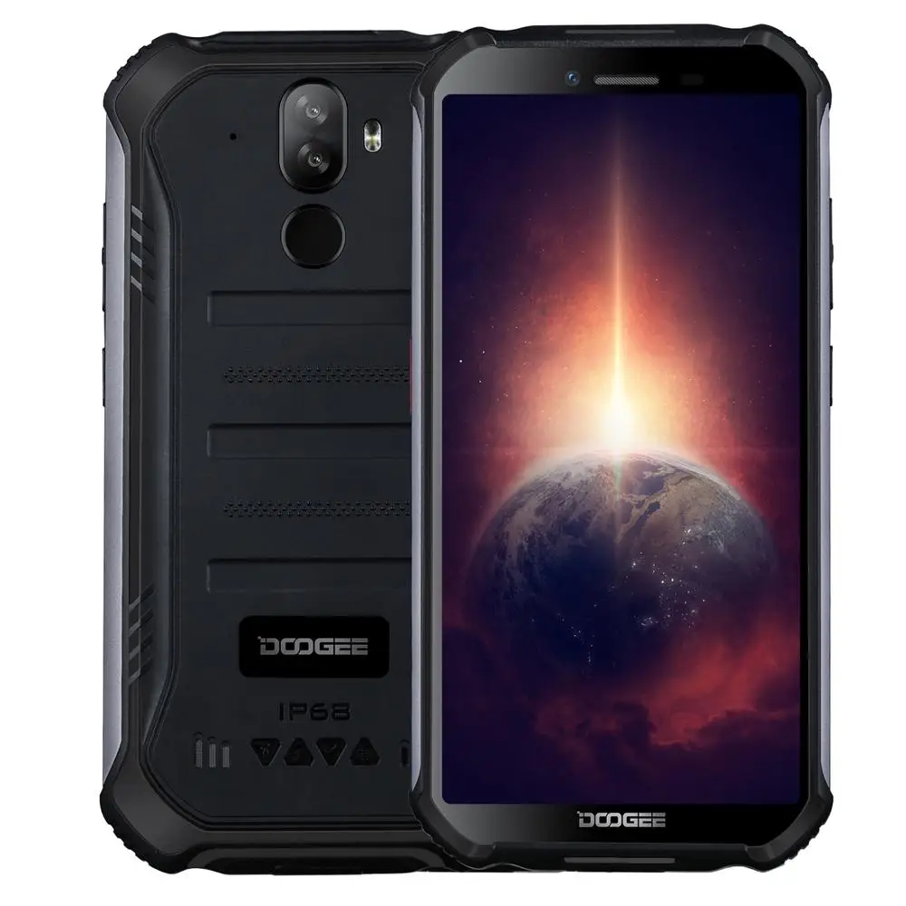DOOGEE S40 Pro смартфон с 5 5-дюймовым дисплеем восьмиядерным процессором MTK6762D ОЗУ 4 Гб