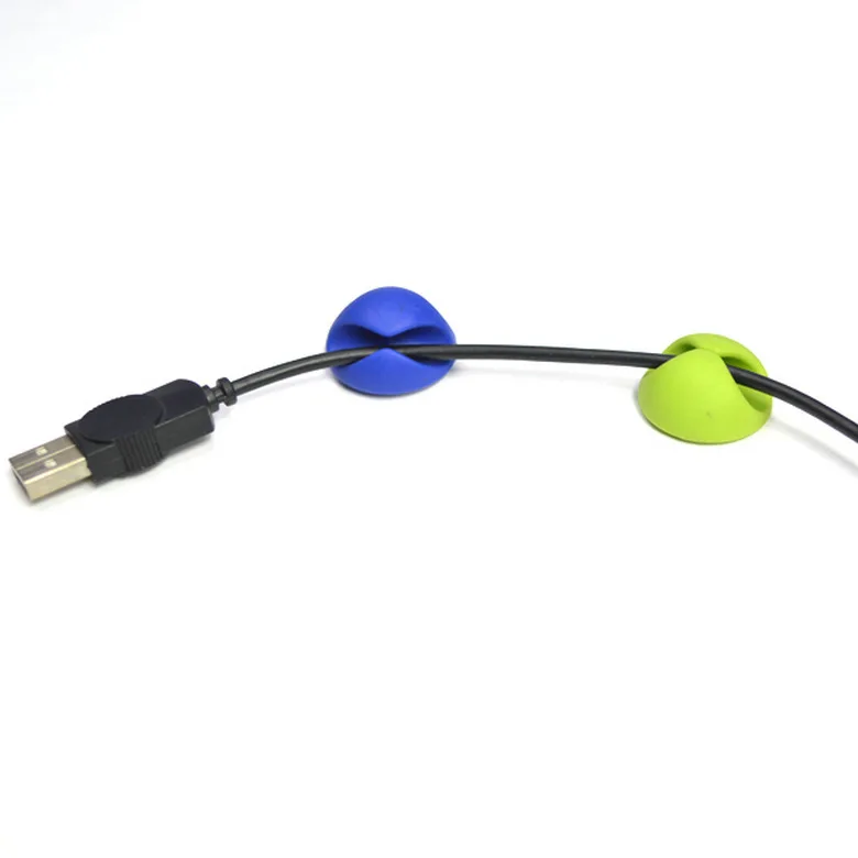 Cargod 1 комплект usb кабель Органайзер провода намотки рабочего управления наушники держатель шнур мышки силиконовые скобы для IPhone
