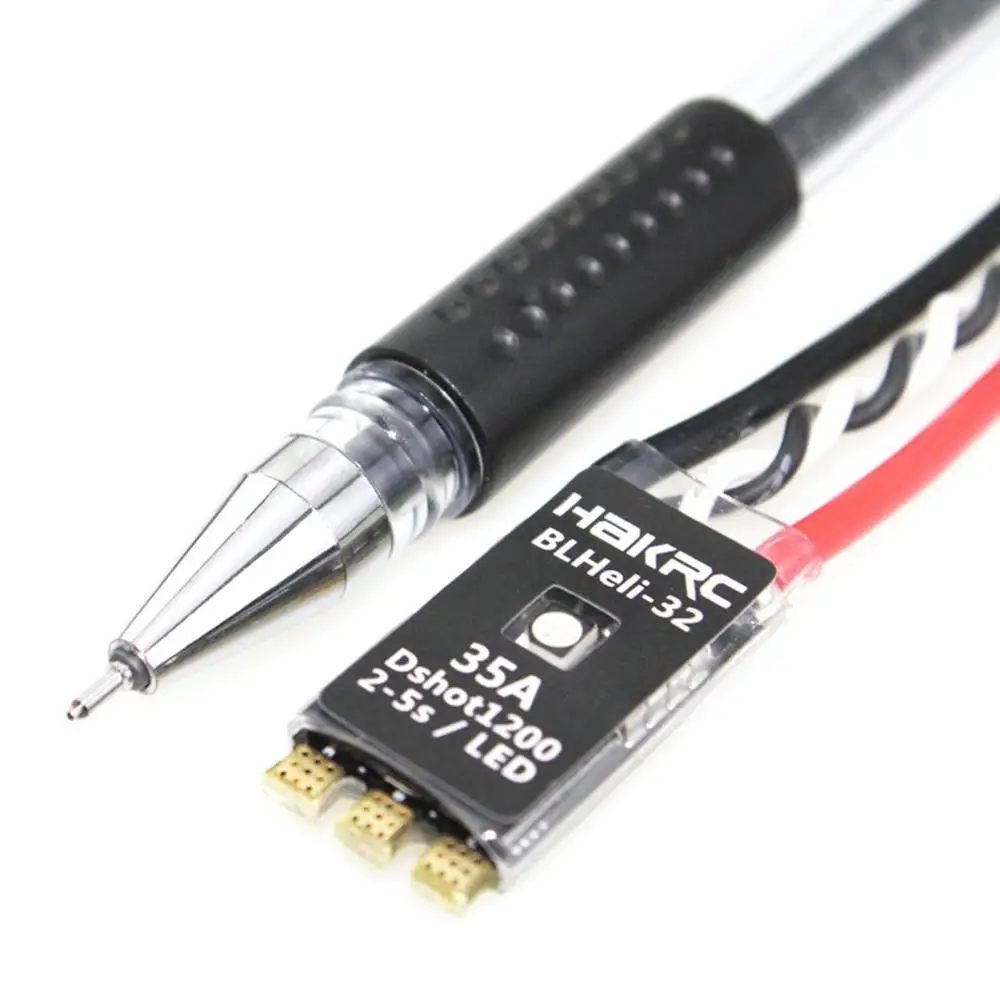 Haprc BLHeli_32 Bit 35A 2 5S ESC встроенный СВЕТОДИОДНЫЙ модуль Dshot1200 Multishot для FPV RC Drone|Детали и