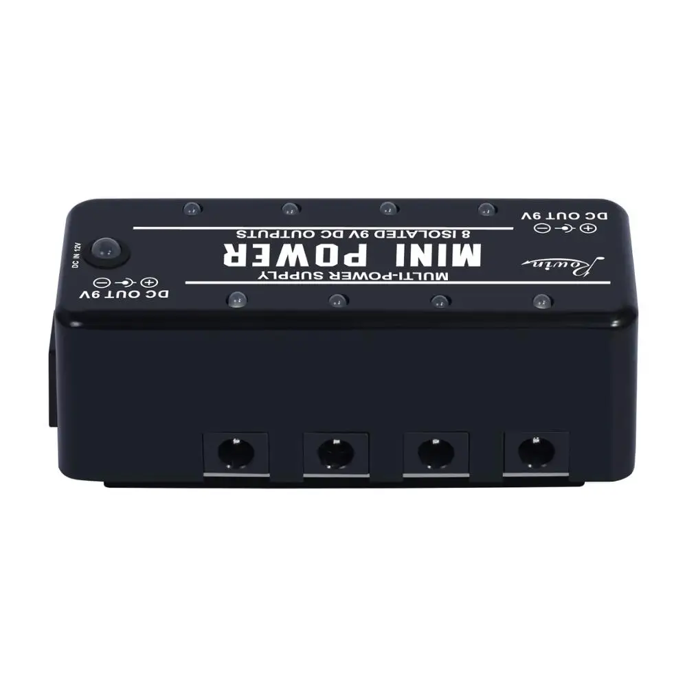 Rowin 8 изолированных 9V DC выходов мини источник питания для гитарной педали