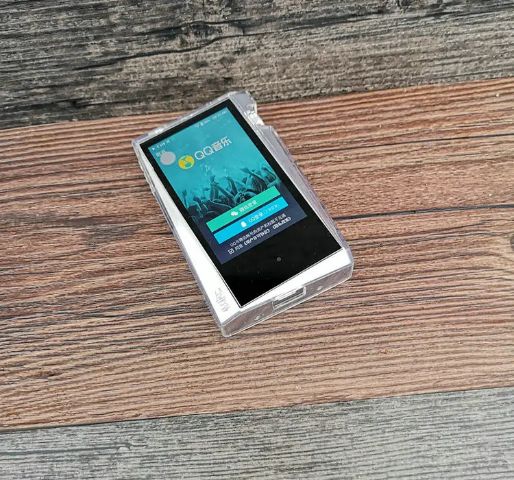 Мягкий прозрачный чехол из ТПУ с кристаллами для iriver atell Kern A norma SR15 защита экрана