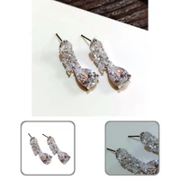 stylish stud earrings all match comfy delicate cubic zirconia stud earrings drop earrings earrings 1 pair