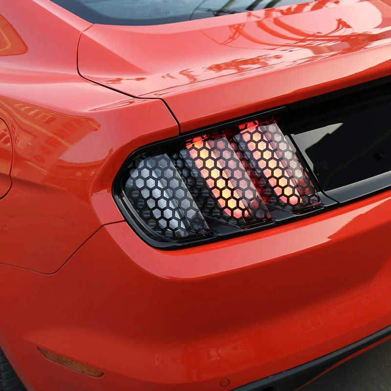 Задний светильник наклейка лампа сотовая s Precut виниловая тонированная Крышка для