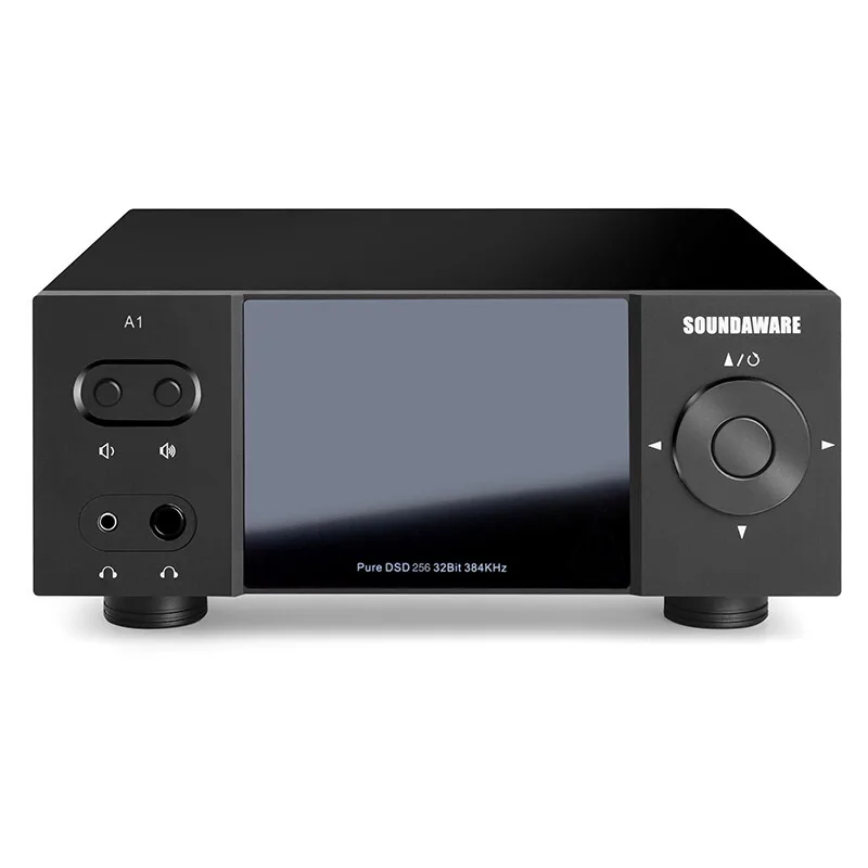 Soundaware A1 потоковый Настольный сетевой плеер с пультом дистанционного управления цифровой проигрыватель усилитель декодирования Roon поддержка