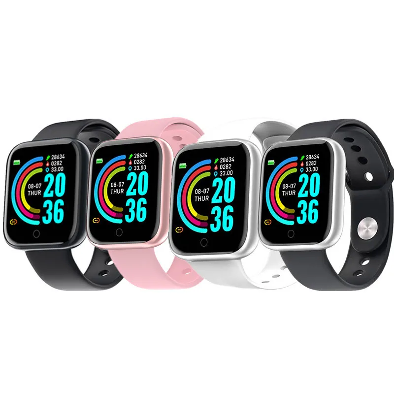 Смарт часы для мужчин и женщин мужской женский браслет фитнес трекер пресс крови