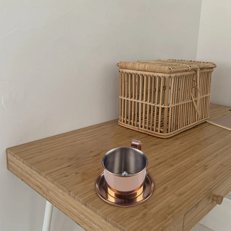 Вьетнамский фильтр для кофе из нержавеющей стали с одной чашкой вьетнамский