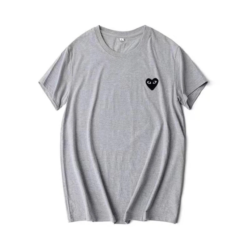 

Japanese Heart-shaped Pure Cotton Men's and Women's T-shirts 2021 Summer Short-sleeved T-shirts Female Fashion y2k aesthetic