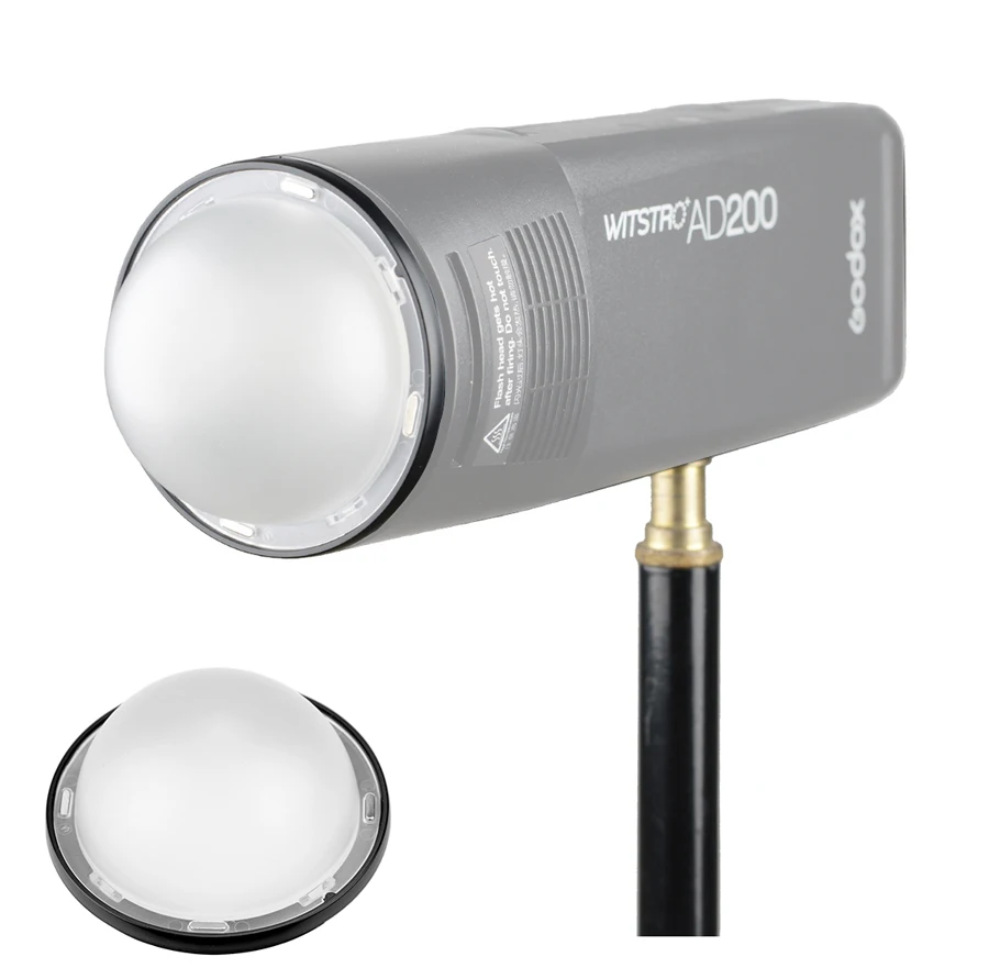 Godox AK-R11 Dome Diffuser подходит для H200R круглой вспышки V1 Flash Series V1-S V1-N AD200 Pro | Электроника