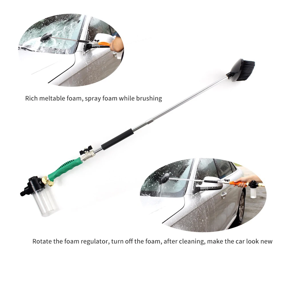 Инструмент для мойки автомобиля водяной пистолет высокого давления с щеткой и