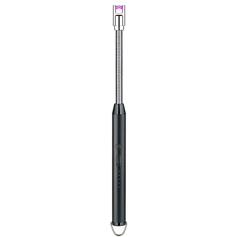 

New Creative Multi-function Charging Igniter USB Pulse Arc Hose Lighter 360 Degree Rotary Igniter Kitchen Gas Igniter Lighters