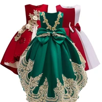 2021 fashion girl dress elegant tutu princess dress kids formal dresses for girls costume party wedding dress party 3 10 age