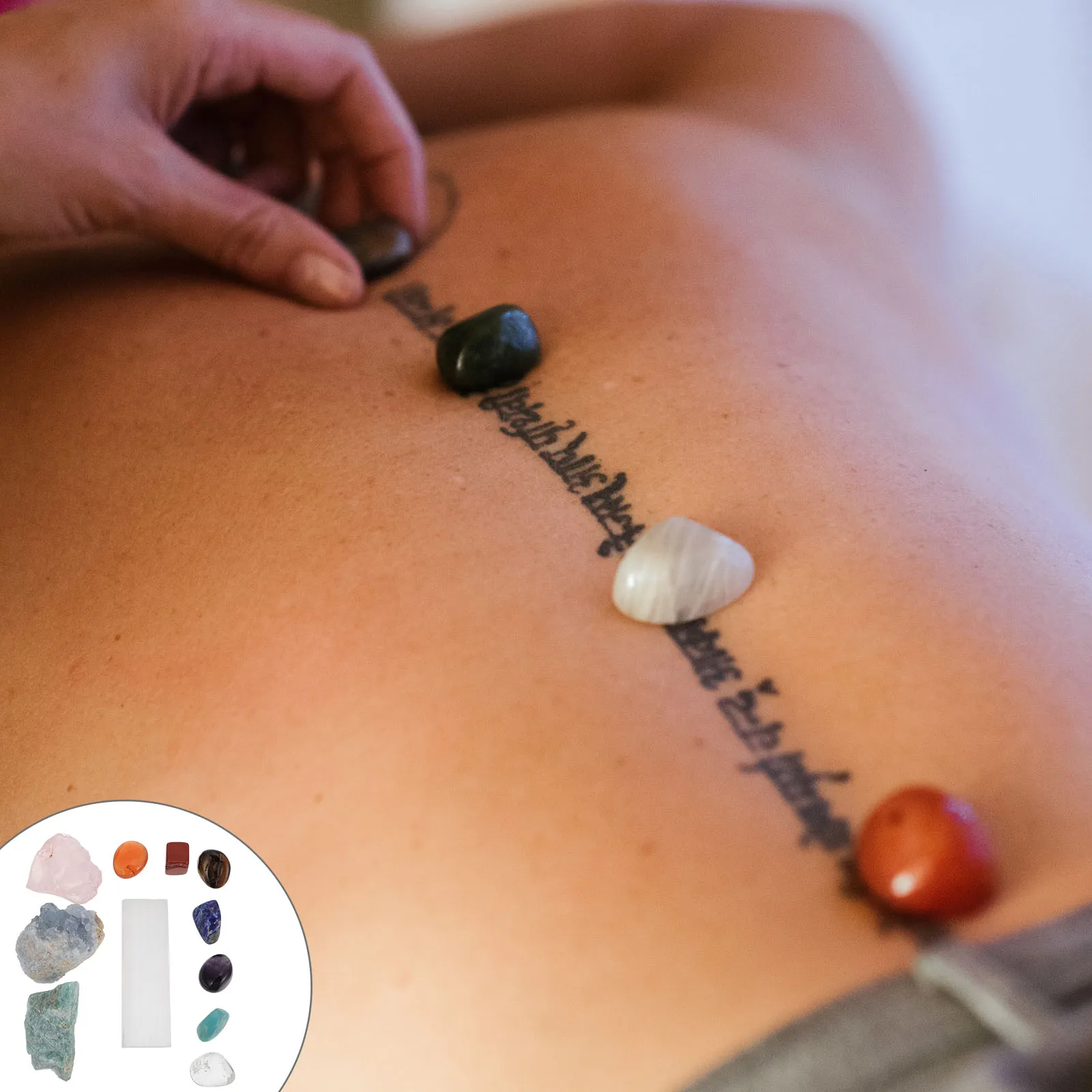 

11pcs/Set Chakra Stones Mineral Specimens Crystal Rough Stones Useful Healing Stones Chakra Stones For Women Girls Ladies