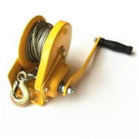 wfheater 1800lbs 816kg self locking wire rope manual winch lifting brake type hand winch supplier oversea