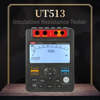 uni t ut513 digital insulation tester 2500v automatic range voltmeter megohmmeter pidar data storage usb interface lcd backligh