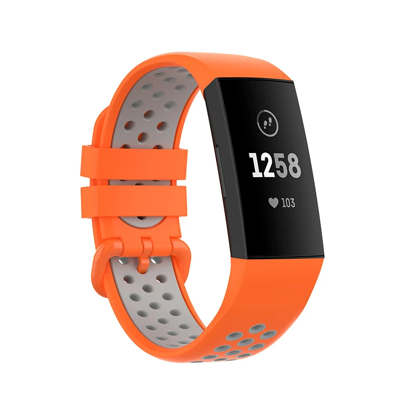 Довольно ремешок correa Браслет Ремни для Fitbit заряд 3 4 х Band умные часы Экран Защитная