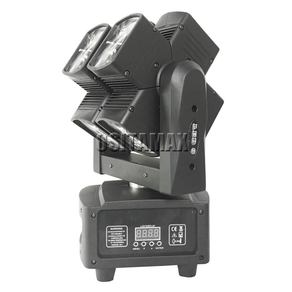 Светодиодный прожектор Lyre сценический светильник DJ 8x12 Вт с движущейся головкой 4