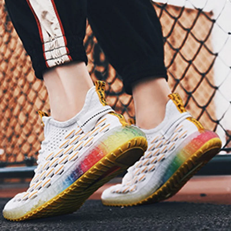 2019 Мужская обувь из Вулканизированной Ткани дышащие повседневные спортивные