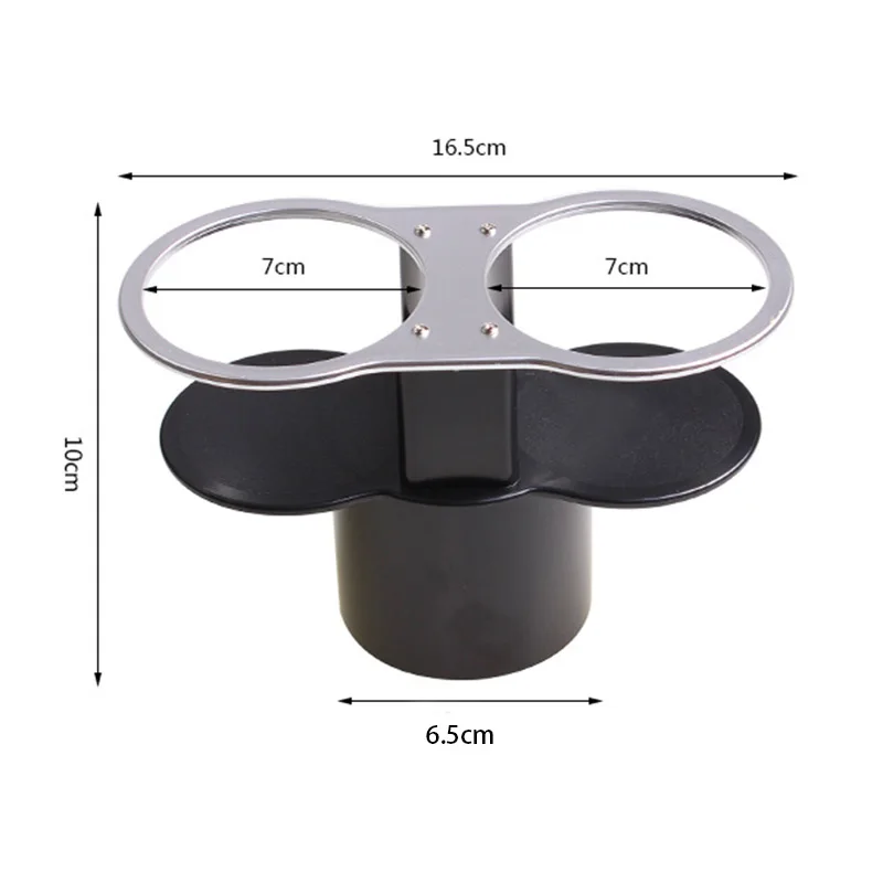 

Car Drink Holder Dual Cups Holder Beverage Cup Stand Two Cup Holder Drink Bottle Mount Stand Portable Car Bottle Holder
