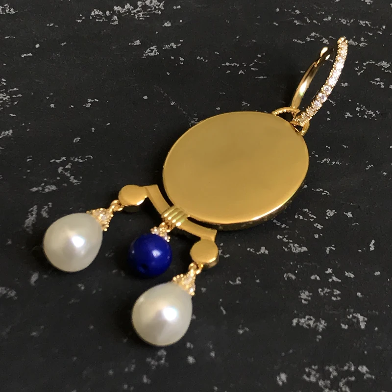 

July The New S925 Sterling Silver Roman Style Niche Design Earrings Necklace High-end Luxury Brand Monaco Jewelry Woman Gift
