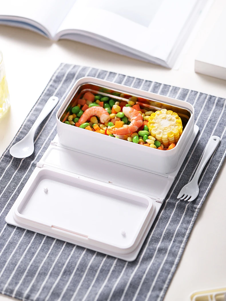700 мл японский контейнер для продуктов контейнер для еды Портативный Bento коробка с отсеками герметичные BPA бесплатно
