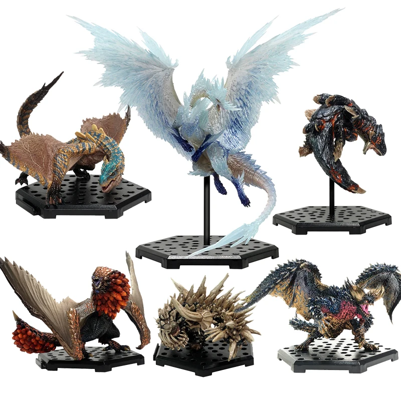 

Monster Hunter WORLD ICEBORNE DLC PLUS Vol14 Action Figure PVC Models Tigrex Dragon Decoration Toy Model Collection Gift