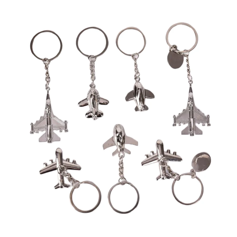 Креативный Воздушный самолет металлический брелок морская модель авиация