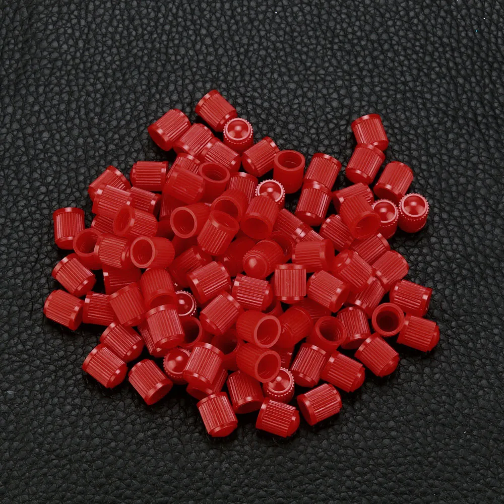 100 шт. разноцветные колпачки для воздушных клапанов бескамерных шин