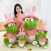 cute crocodile plush pillow cushion plush crocodile soft plush animal toy cartoon plush doll children girl gift
