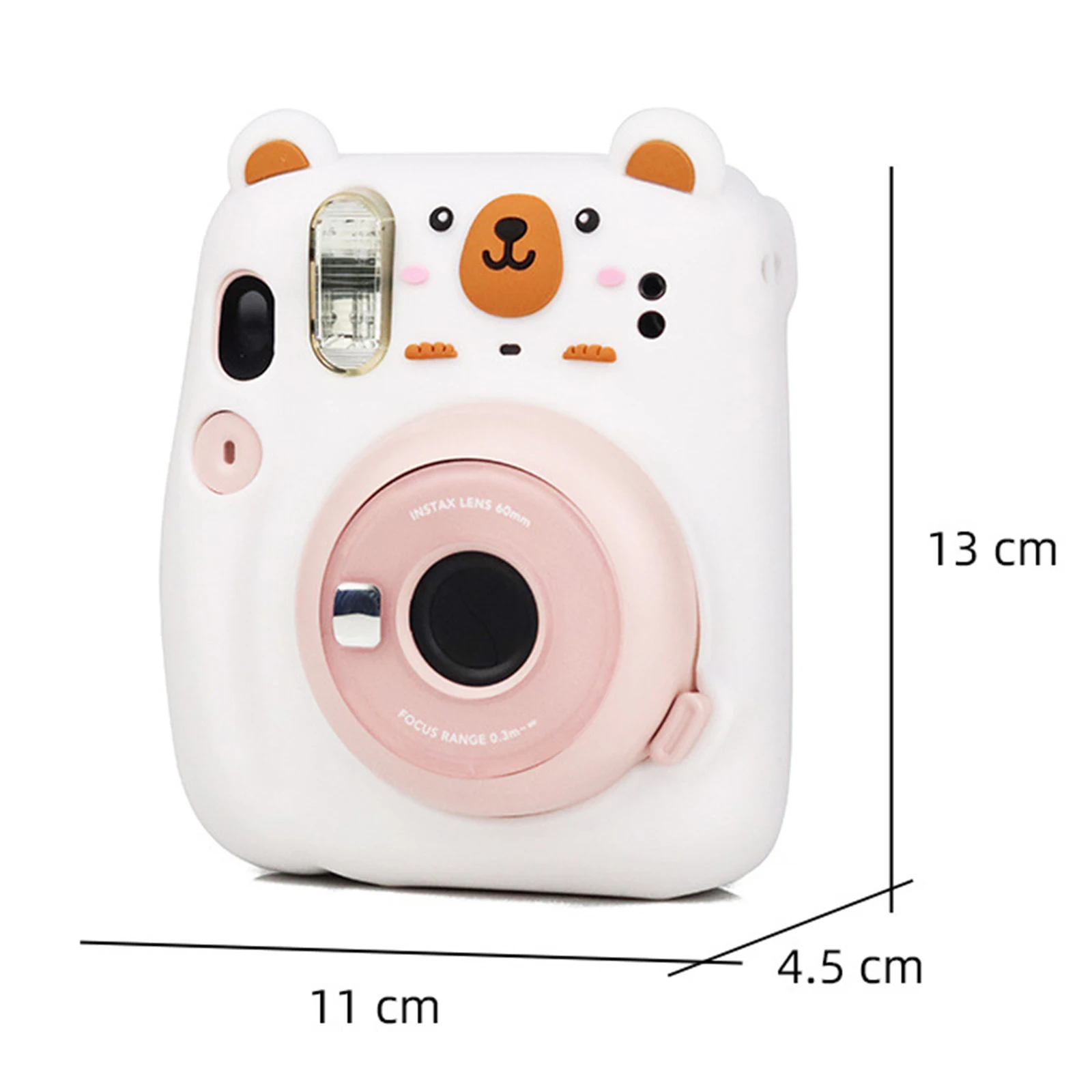 Защитный чехол для камеры силиконовый с защитой от падения из ПВХ милые