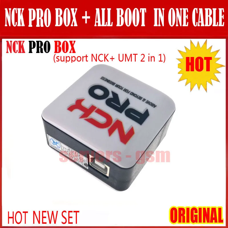 2020 новейшая версия оригинальная NCK Pro Box/NCK 2 box (поддержка + UMT в 1)+ кабель все одном |