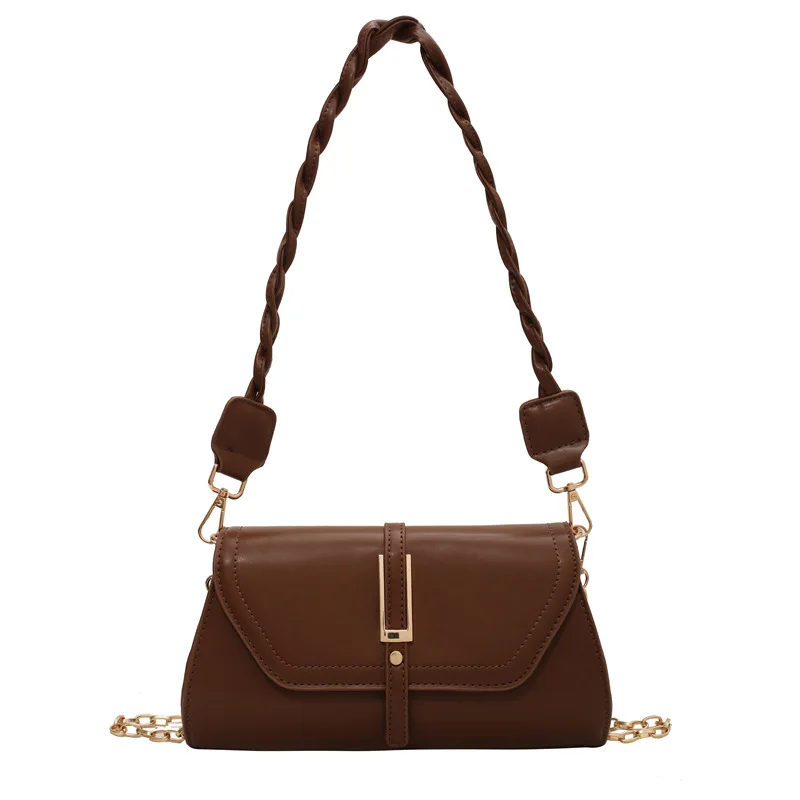 

Designer Canvas Fashion Ladies Shoulder Bag Casual Cross-body Shoulder Bag Printing messenger Bag Chains Bag 2021