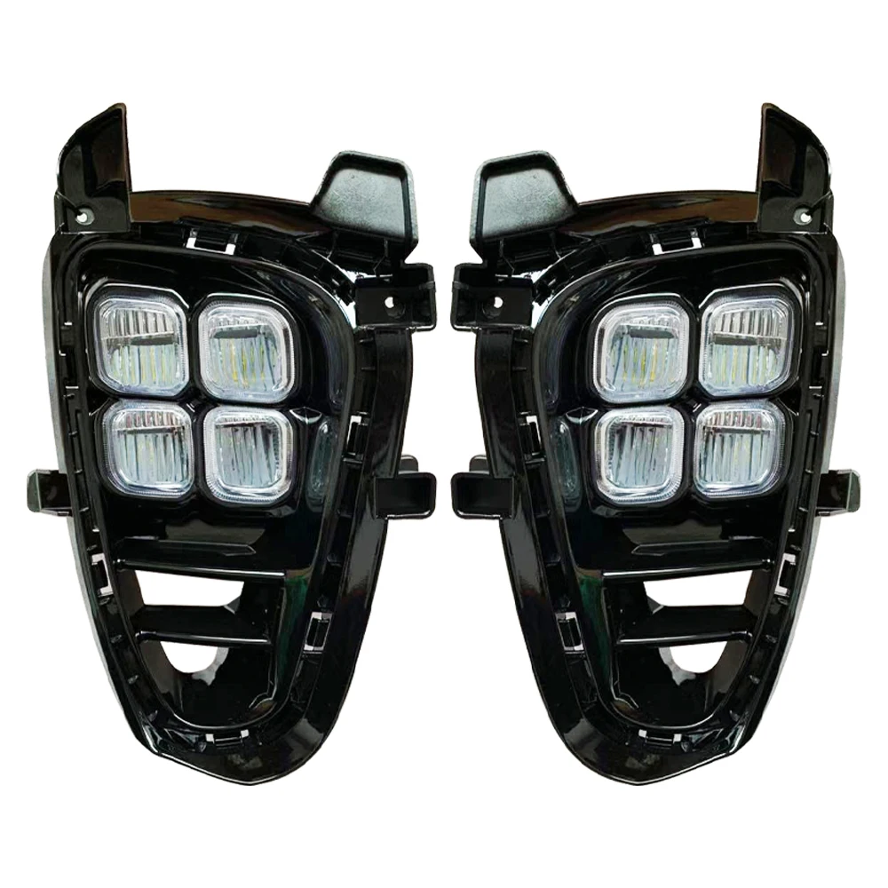 1Pair For KIA Sorento 2018 2019 2020 Car DRL Daytime Running Light LED Daylight Waterproof 12v fog lamp car Styling lights | Автомобили и