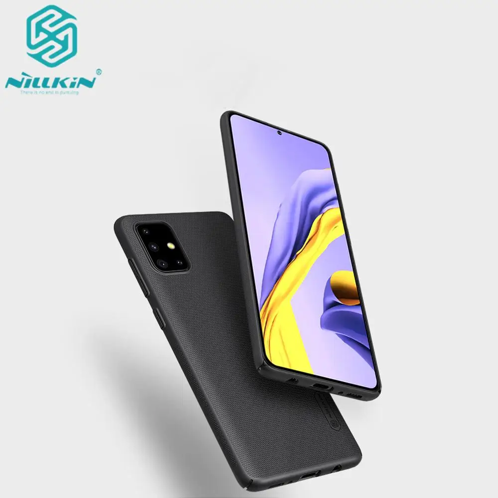 Чехол Nillkin для Samsung Galaxy A71 матовая жесткая задняя крышка из поликарбоната с