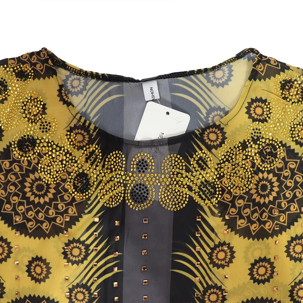 Комплект из обуви в африканском стиле платье для женщин с внутренним карманом