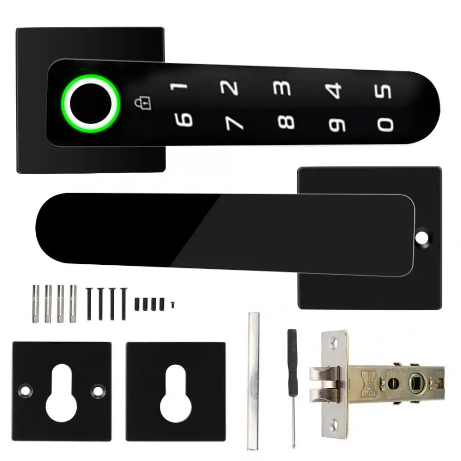 Умный полупроводниковый электронный замок со сканером отпечатков пальцев и