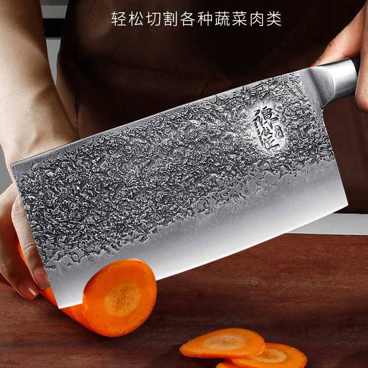 Нож от Tang кухонные ножи острый нож для нарезки мяса высокопрочный Мясницкий