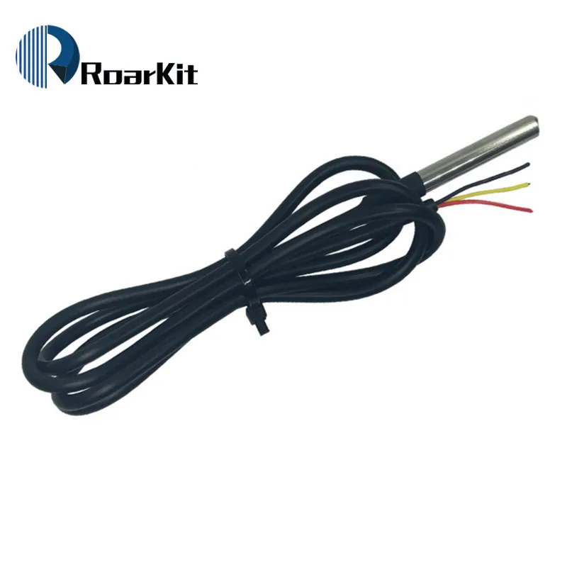 Датчик температуры с корпусом из нержавеющей стали DS1820 водонепроницаемый датчик