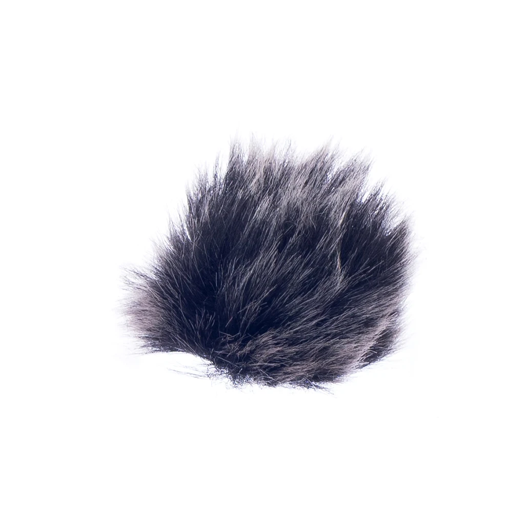 

Black Outdoor Mic Windscreen Lavalier Accessory For Meeting Stage Recording